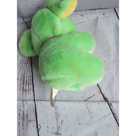 VTG 8" Mouse Plush Multi Color Ears Paws Pink Yellow Green Stuffed - Picture 6 of 9